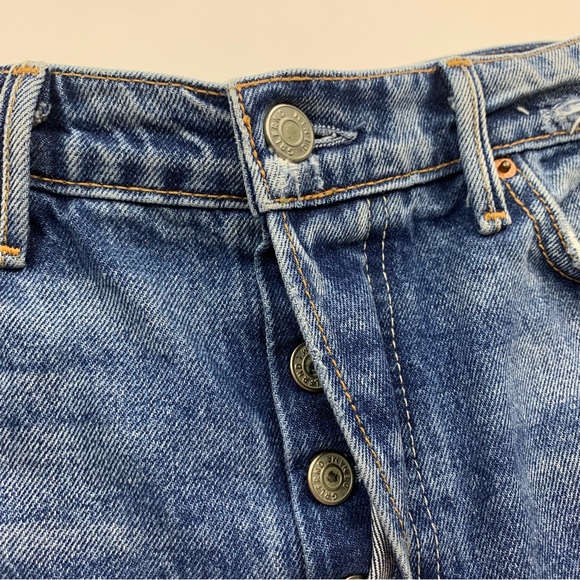 GRLFRND Mardee High Rise Denim Cut Off Shorts Sz 29 - Picture 5 of 13